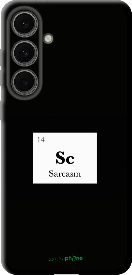 TPU чехол Сарказм для Samsung Galaxy S24 FE - 4501b-3772 изображение 