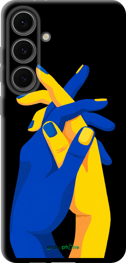 TPU чехол Stand With Ukraine для Samsung Galaxy S24 FE - 5255b-3772 изображение 