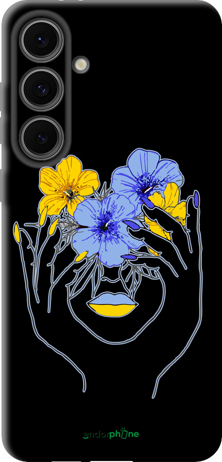 TPU чехол Дівчина v4 для Samsung Galaxy S24 FE - 5276b-3772 изображение 