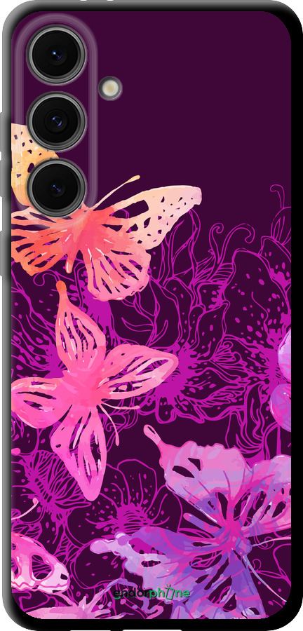 TPU чехол Бабочки v2 для Samsung Galaxy S24 FE - 5475b-3772 изображение 