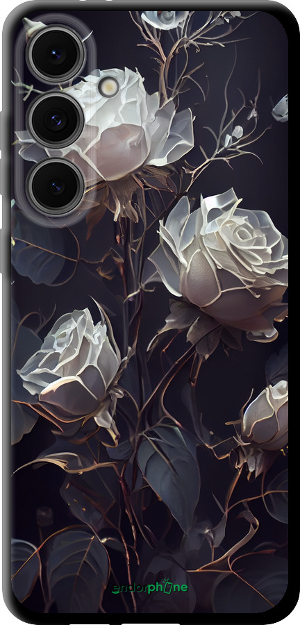 TPU чехол Розы 2 для Samsung Galaxy S24 FE - 5550b-3772 изображение 