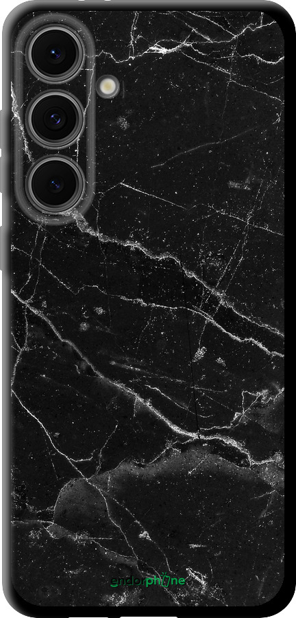 TPU чехол Чорний мармур v2 для Samsung Galaxy S24 FE - 5568b-3772 изображение 