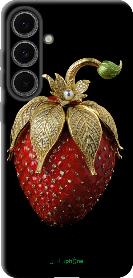 TPU чехол Полуниця v3 для Samsung Galaxy S24 FE - 5638b-3772 изображение 