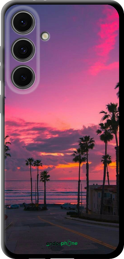 TPU чехол Пальмы для Samsung Galaxy S24 FE - 5873b-3772 изображение 