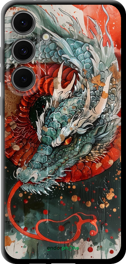 TPU чехол Стихия огня для Samsung Galaxy S24 FE - 6101b-3772 изображение 