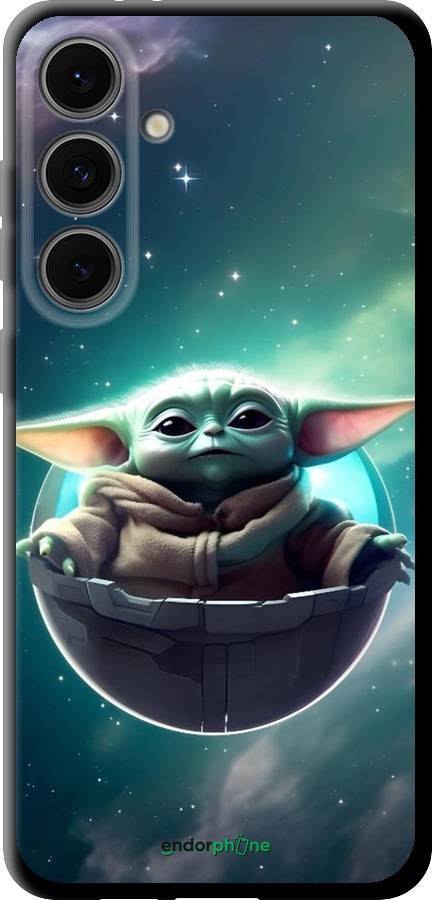 TPU чехол Малышь йода для Samsung Galaxy S24 FE - 6294b-3772 изображение 