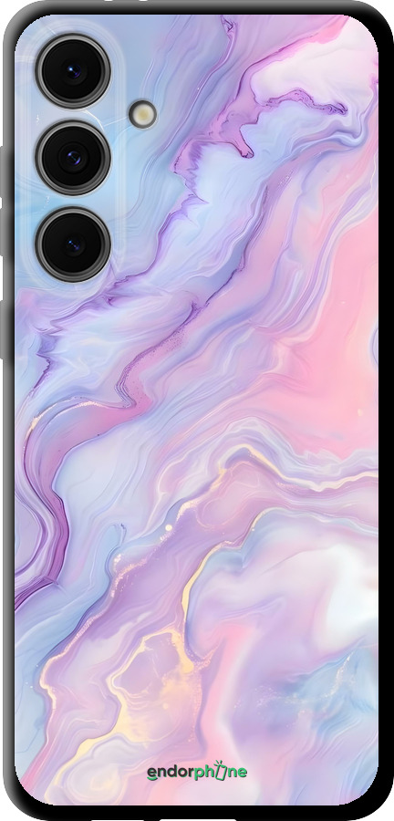 TPU чехол Нежный мрамор для Samsung Galaxy S24 FE - 6310b-3772 изображение 
