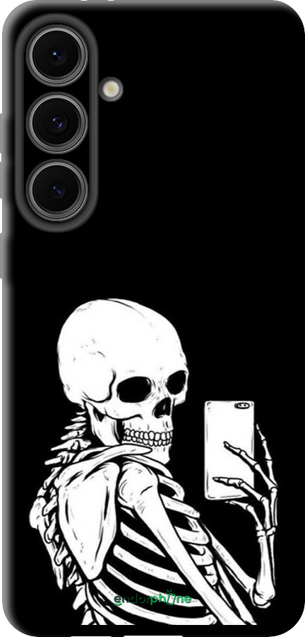 TPU чехол Скелет делает Selfie для Samsung Galaxy S24 FE - 6535b-3772 изображение 