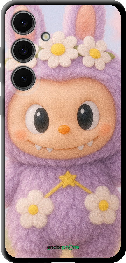 TPU чехол Лабубу 1 для Samsung Galaxy S24 FE - 6709b-3772 изображение 