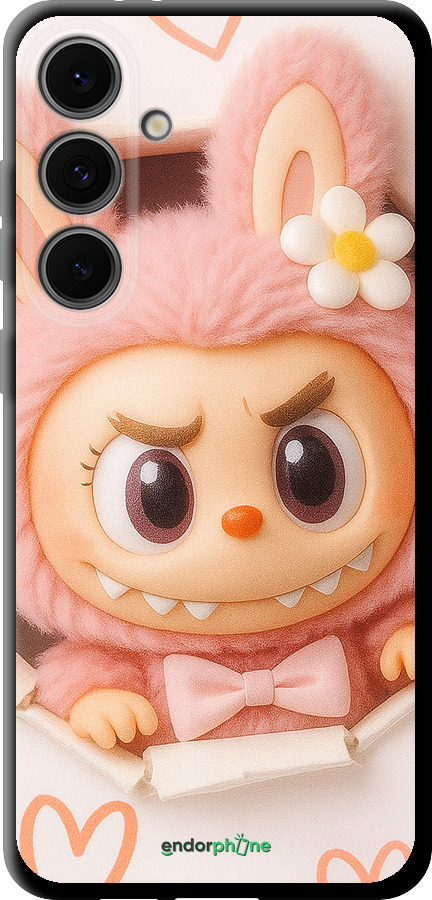 TPU чехол Лабубу 2 для Samsung Galaxy S24 FE - 6710b-3772 изображение 