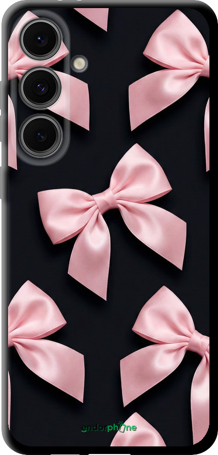 TPU чехол Coquette Ribbons Dark Coquette для Samsung Galaxy S24 FE - 6767b-3772 изображение 