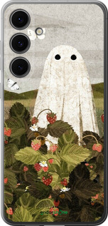 Силиконовый чехол Клубничные поля и привидения для Samsung Galaxy S24 FE - 6426u-3772 изображение 