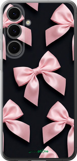 Силиконовый чехол 'Coquette Ribbons Dark Coquette' для Samsung Galaxy S24 FE изображение 1
