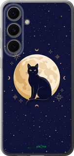 Силиконовый чехол Cute Cat Celestial/Witchy для Samsung Galaxy S24 FE - 6787u-3772 изображение 