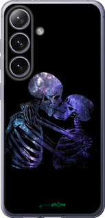 Силіконовий чехол Із зображенням скелета для Samsung Galaxy S24 Plus - 6537u-3388 изображение 