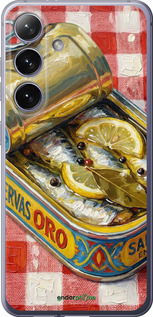 Силиконовый чехол 'Vintage Sardine Tin Phone' для Samsung Galaxy S24 Plus изображение 4