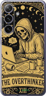 Силиконовый чехол 'The Overthinker' для Samsung Galaxy S24 Plus изображение 1