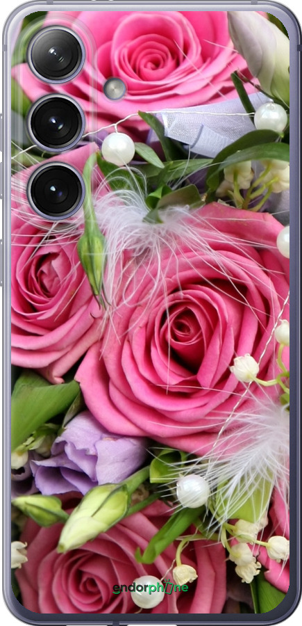 

Силіконовий чохол "Ніжність" для Samsung Galaxy S24 Plus, Рожевий