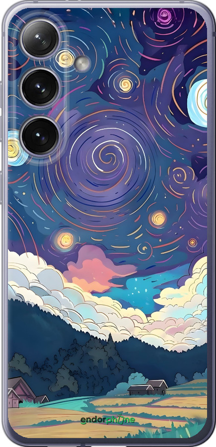 Силіконовий чехол Креативний арт для Samsung Galaxy S24 Plus - 6322u-3388 изображение 