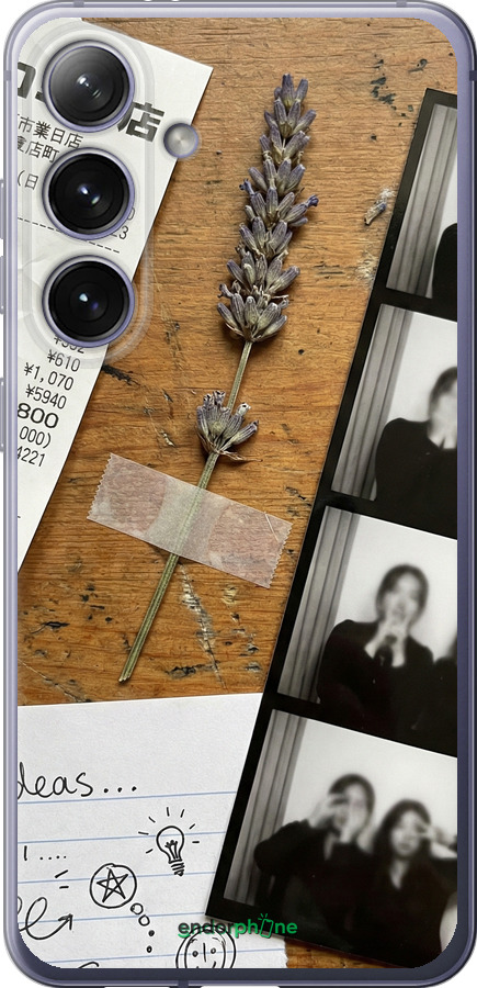 Силиконовый чехол Aesthetic Scrapbook Collage для Samsung Galaxy S24 Plus - 6773u-3388 изображение 