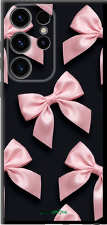 TPU чехол Coquette Ribbons Dark Coquette для Samsung Galaxy S24 Ultra - 6767b-3389 изображение 