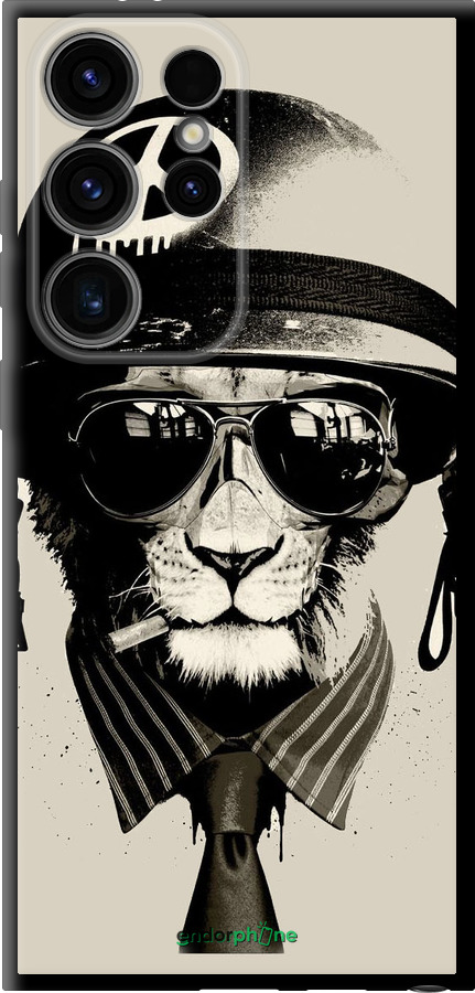 TPU чехол tattoo soldier для Samsung Galaxy S24 Ultra - 4165b-3389 изображение 