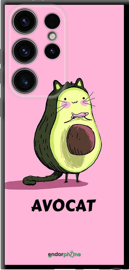 TPU чехол Avocat для Samsung Galaxy S24 Ultra - 4270b-3389 изображение 