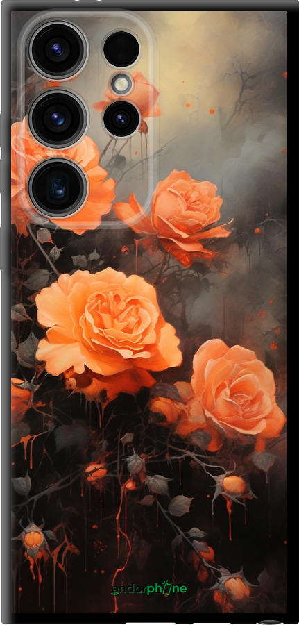 TPU чехол Оранжеві троянди для Samsung Galaxy S24 Ultra - 5944b-3389 изображение 