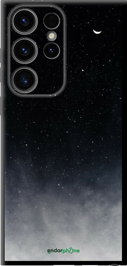 TPU чехол Сині хмари, Синій місяць для Samsung Galaxy S24 Ultra - 6396b-3389 изображение 
