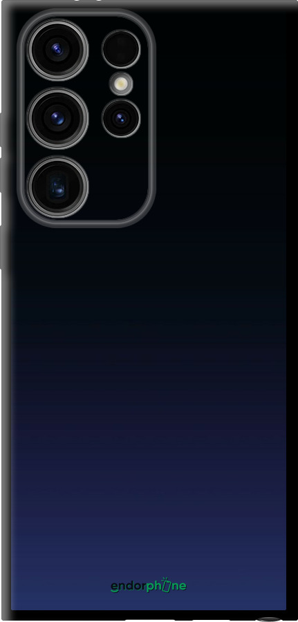 TPU чехол Градиент в тёмно - синем стиле для Samsung Galaxy S24 Ultra - 6542b-3389 изображение 
