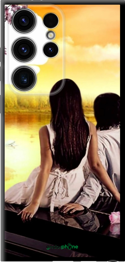 TPU чехол Sunset для Samsung Galaxy S24 Ultra - 6607b-3389 изображение 