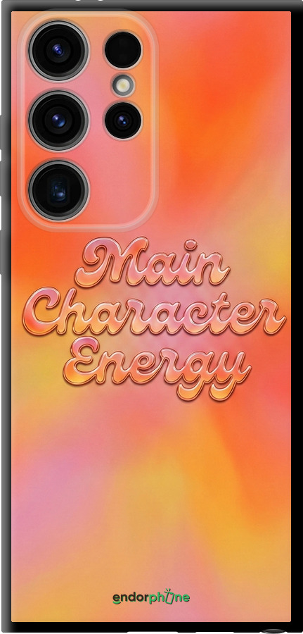 TPU чехол Aura Gradient Main Character Energy Aesthetic Y2K для Samsung Galaxy S24 Ultra - 6783b-3389 изображение 