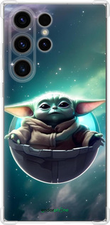 Силикон с усиленными углами чехол Малышь йода для Samsung Galaxy S24 Ultra - 6294sp-3389 изображение 