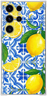 Силикон с усиленными углами чехол Grocery Girl Italian Summer для Samsung Galaxy S24 Ultra - 6766sp-3389 изображение 