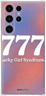Силикон с усиленными углами чехол 'Aesthetic Aura Gradient 777 Lucky Energy' для Samsung Galaxy S24 Ultra изображение 12