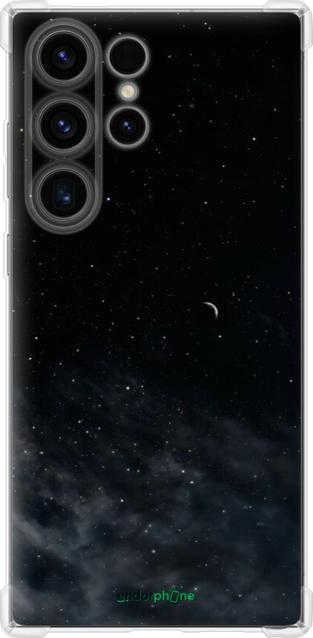 Силикон с усиленными углами чехол Ночное небо для Samsung Galaxy S24 Ultra - 6451sp-3389 изображение 