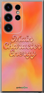 Силіконовий чехол Aura Gradient Main Character Energy Aesthetic Y2K для Samsung Galaxy S24 Ultra - 6783u-3389 изображение 