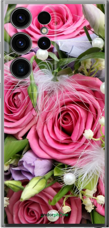 

Силіконовий чохол "Ніжність" для Samsung Galaxy S24 Ultra, Рожевий