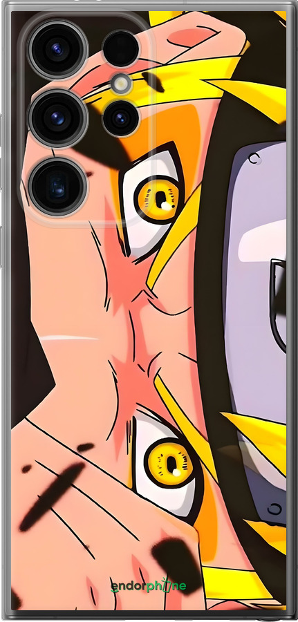 Силиконовый чехол Наруто 2 для Samsung Galaxy S24 Ultra - 6297u-3389 изображение 