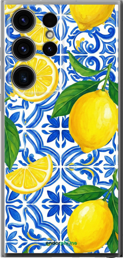 Силіконовий чехол Grocery Girl Italian Summer для Samsung Galaxy S24 Ultra - 6766u-3389 изображение 