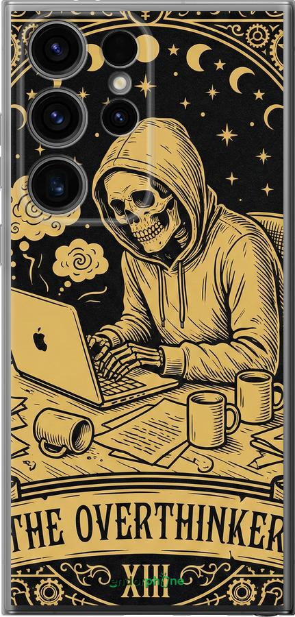 Силиконовый чехол The Overthinker для Samsung Galaxy S24 Ultra - 6774u-3389 изображение 