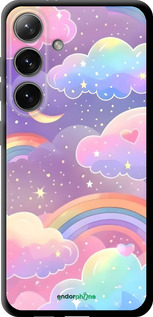 TPU чехол Хмари та веселка для Samsung Galaxy S24 - 6312b-3390 изображение 
