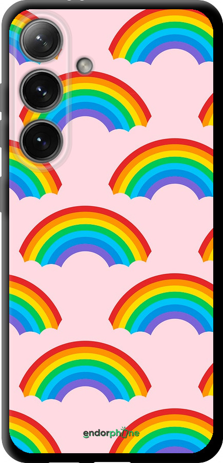 TPU чехол Rainbows для Samsung Galaxy S24 - 4478b-3390 изображение 