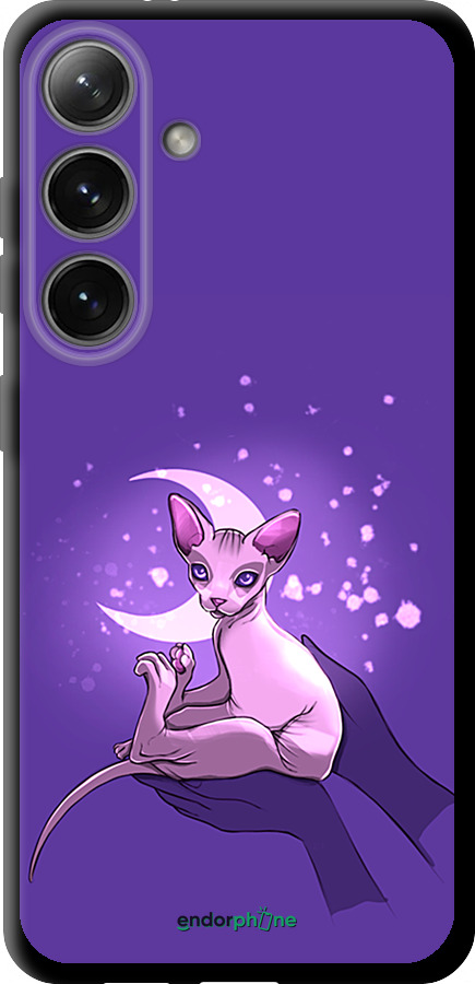 TPU чехол Кот2 для Samsung Galaxy S24 - 4676b-3390 изображение 