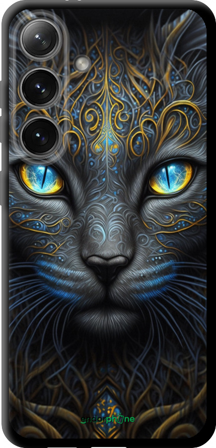 TPU чехол Кошка для Samsung Galaxy S24 - 5548b-3390 изображение 