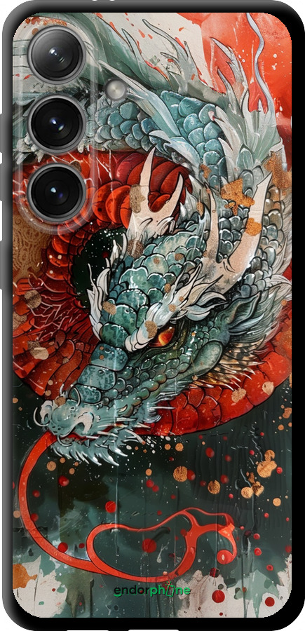 TPU чехол Стихия огня для Samsung Galaxy S24 - 6101b-3390 изображение 
