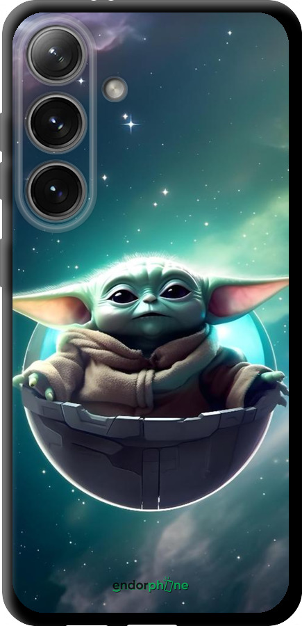 TPU чехол Малышь йода для Samsung Galaxy S24 - 6294b-3390 изображение 