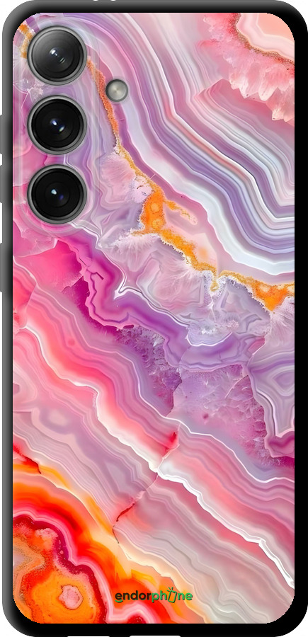 TPU чехол Мрамор 2 для Samsung Galaxy S24 - 6307b-3390 изображение 