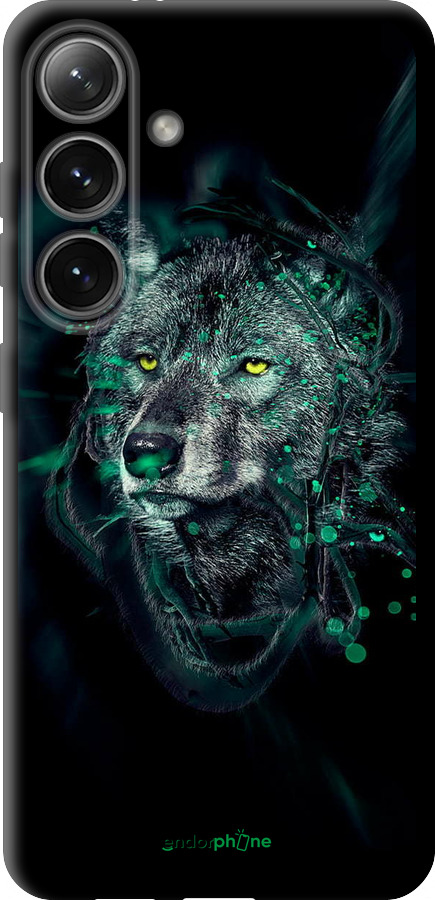 TPU чехол Wolf для Samsung Galaxy S24 - 6610b-3390 изображение 