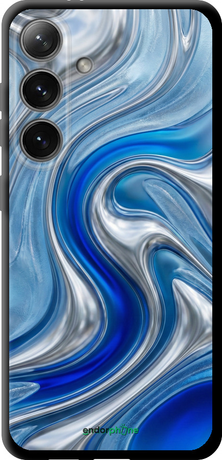 TPU чехол Liquid Chrome для Samsung Galaxy S24 - 6781b-3390 изображение 